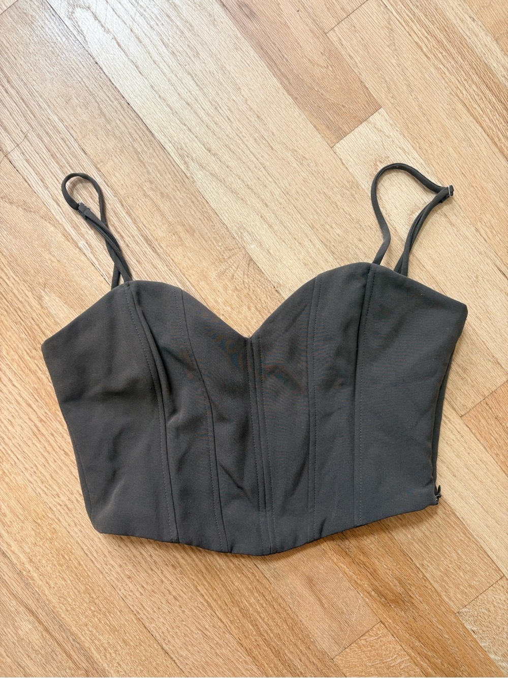 Zara Corset Top in Brown